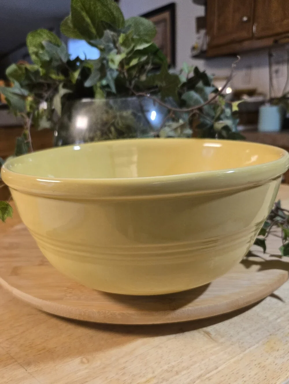 Seville Yellow Ceramic Serving Bowl - Versatile Home Dining Accent